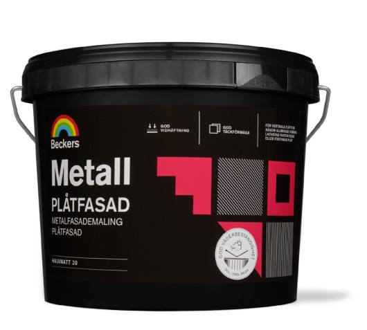 Metall Plåtfasad