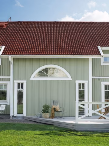 systemmåla fasad