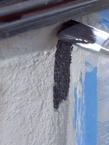 måla puts och betong 