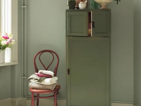 Kök målat med färg från Beckers