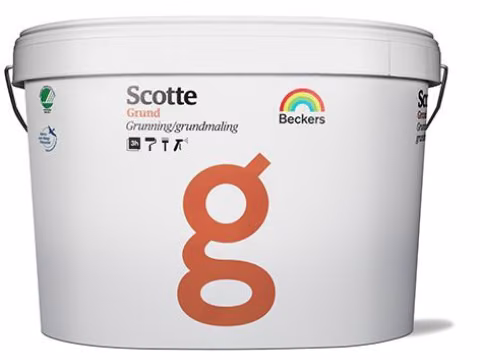 Scotte G - grundfärg för yrkesmålare från Beckers