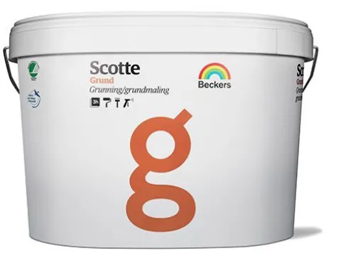 Scotte G - grundfärg för yrkesmålare från Beckers