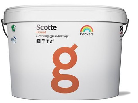 Scotte G - grundfärg för yrkesmålare från Beckers
