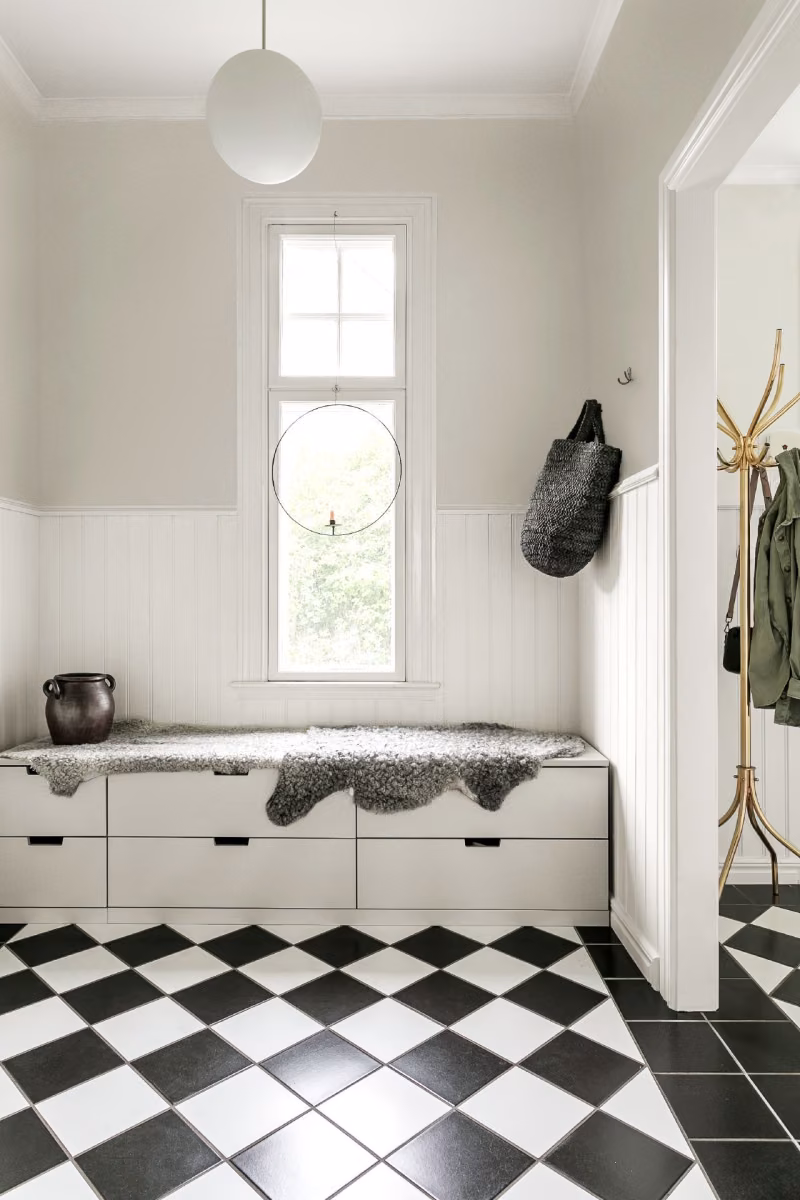 Beckers Vita, Grå, Beige  - måla vitt
